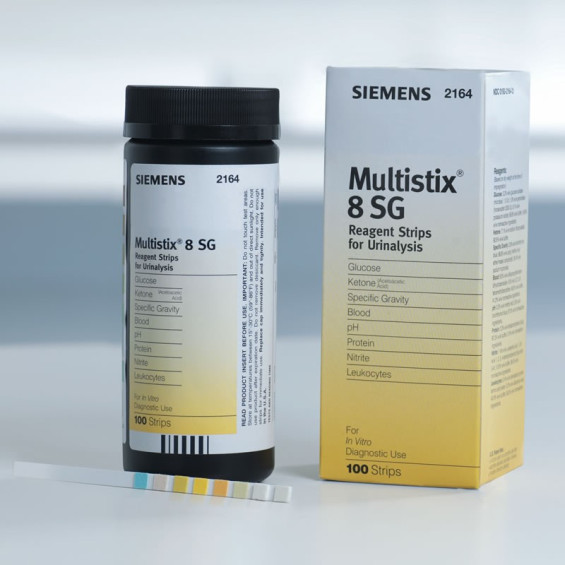 Bandelettes urinaires SIEMENS Multistix 8 SG - Boite de 100