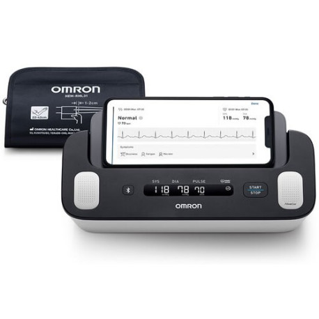 Tensiomètre et ECG Omron Complete