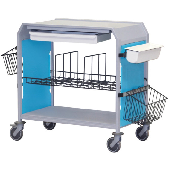 Chariot de change PRATICIMA ouvert