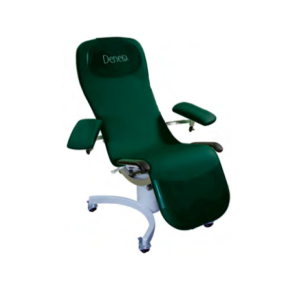 Fauteuil de prélèvement Deneo  sur roulettes