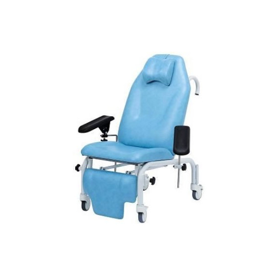 Fauteuil de prélèvement hauteur fixe sur roulettes Carina 522+990