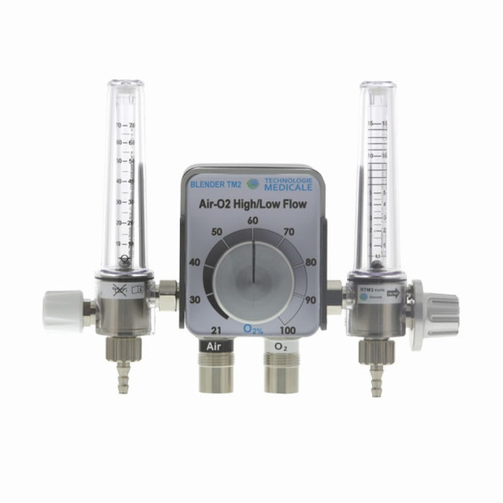 Mélangeur Air Oxygène BLENDER TM2 High/Low Flow