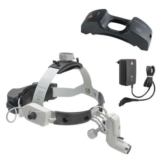 Lampe frontale HEINE ML4 LED HeadLight avec mPack UNPLUGGED