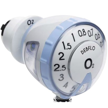 Débitmètre Oxygène médical DEBFLO pour prise murale