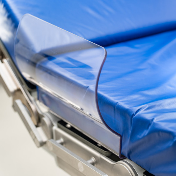 Gouttière de Quenu courte pour table d'opération
