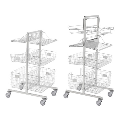 Chariot modulaire de stérilisation 2 faces