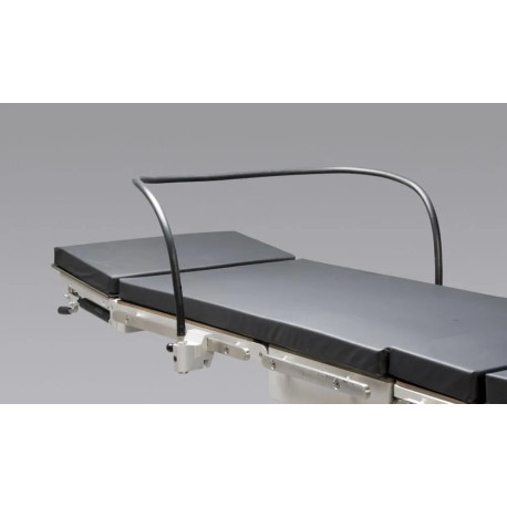 Arceau flexible d'anesthésie pour table d'opération, avec clameaux de fixation