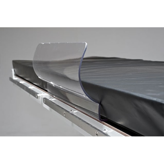 Gouttière de Quenu en polycarbonate transparent