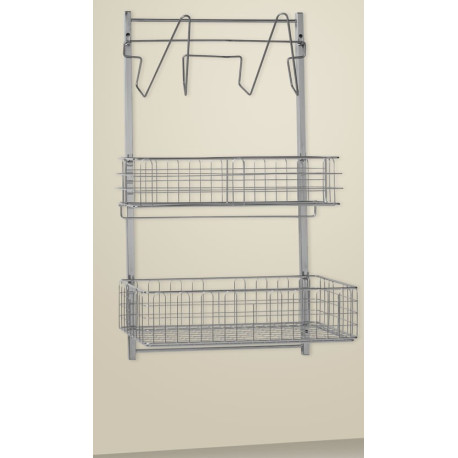 Supports muraux pour paniers et accessoires de stérilisation