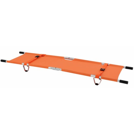 Brancard d'urgence pliable en 4 Holtex