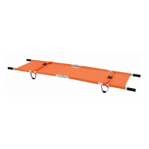 Brancard d'urgence pliable en 4 Holtex