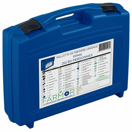 Trousse de secours PPMS jusqu'à 30 personnes FARMOR