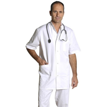 Tunique médicale homme Corail